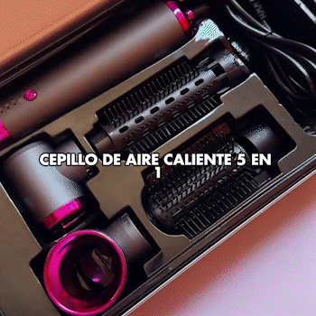 NUEVO CEPILLO SECADOR 5 EN 1 PROFESIONAL