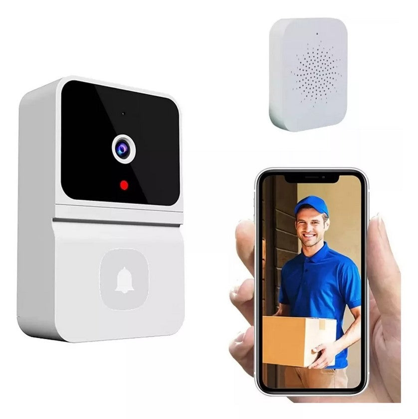 Timbre Inalámbrico Exterior Con Camara Wifi