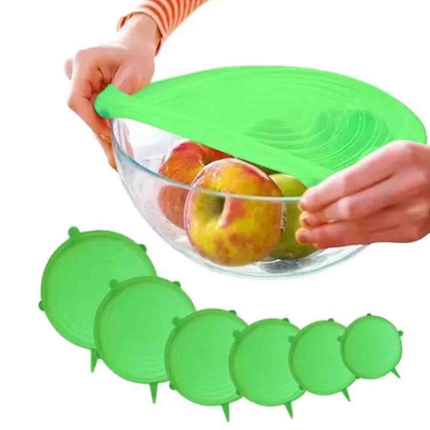 Tapas de Silicona Pack de 6 tapas