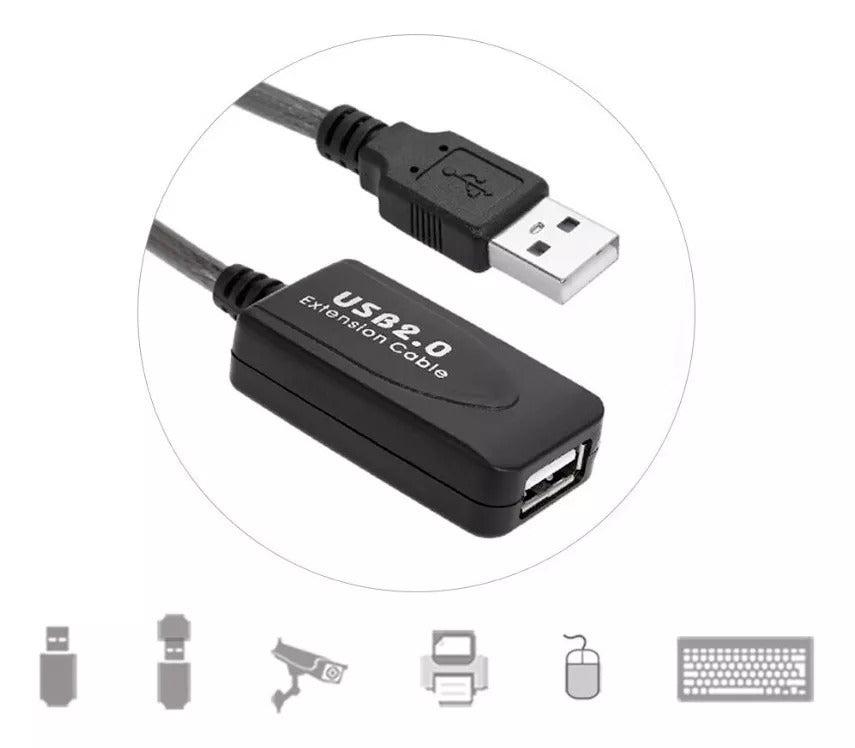 Extension Cable Usb Activo 10 Metros