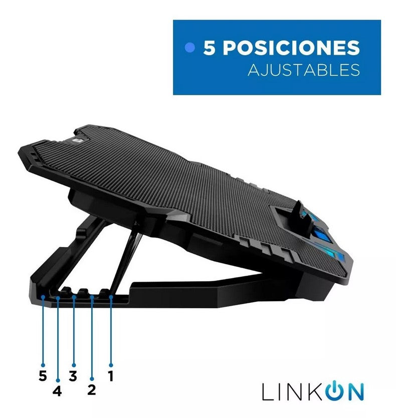 Base Cooler 5 Enfriador Notebook Laptop
