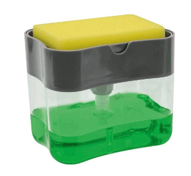 DISPENSADOR DE JABÓN LAVAPLATO FREGADERO