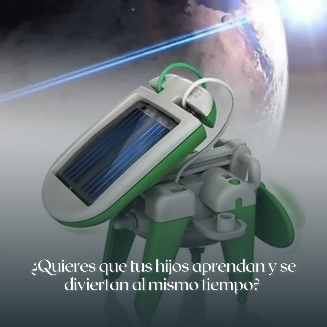 Robot Solar Juguete Educativo