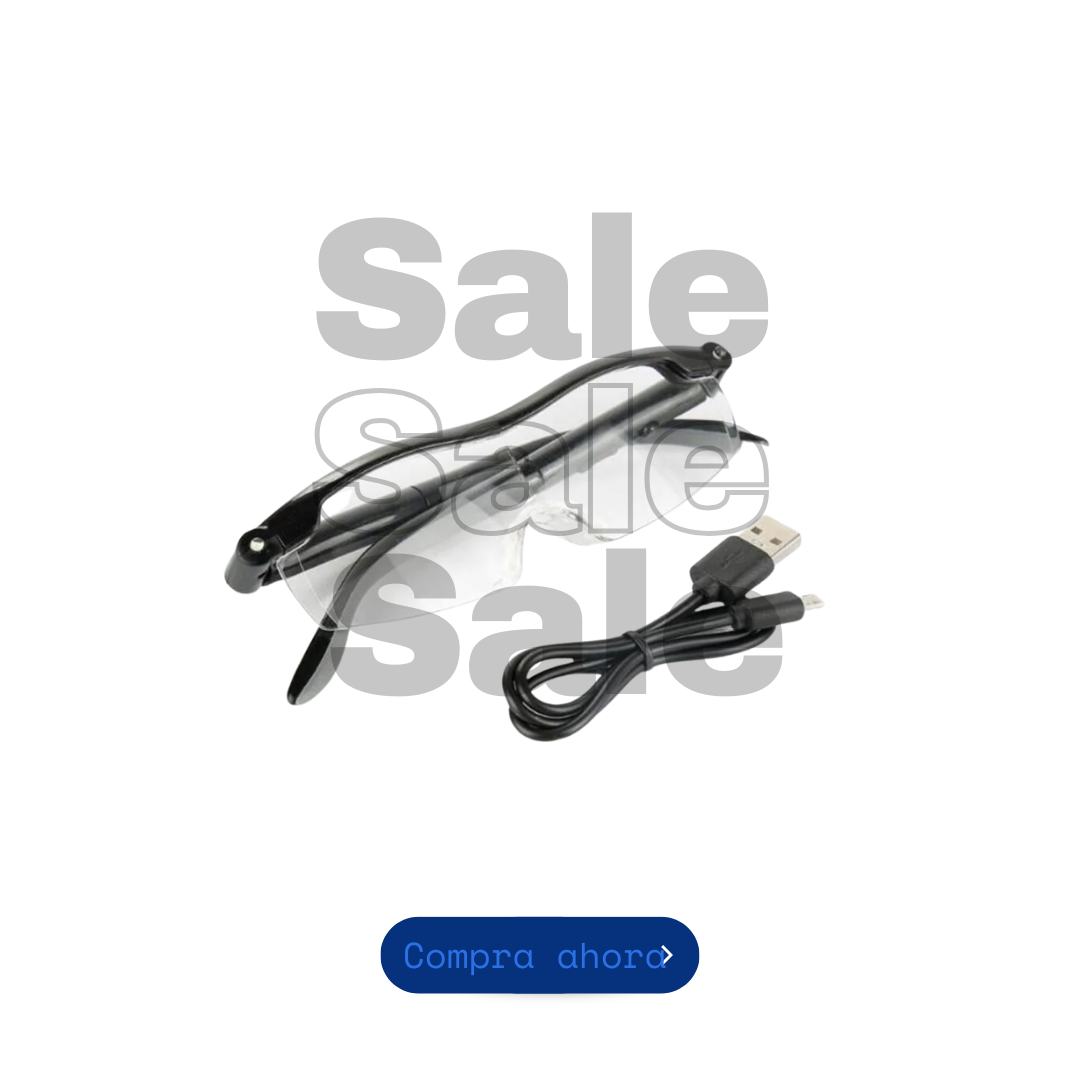 Lentes de trabajos para detalles finos y lectura nocturna