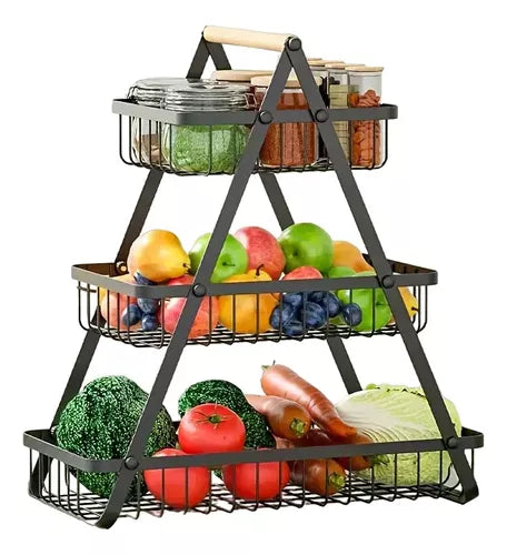 Cesta de Sobre Mesa Para Frutas & Vegetales