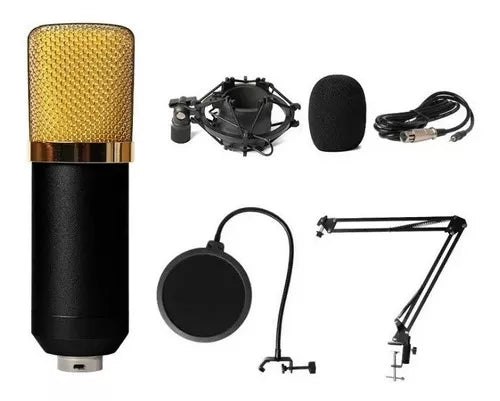 Kit Microfono Estudio Condensador Profes