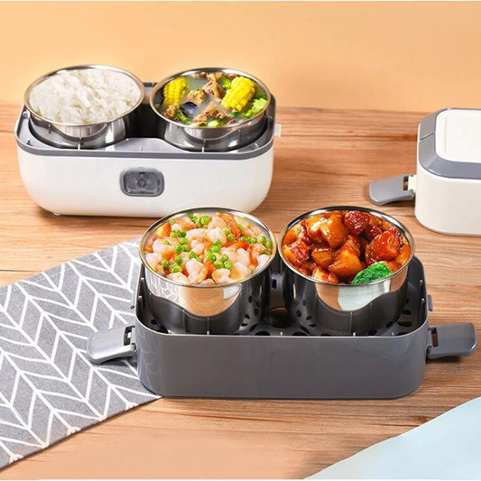 Fiambrera Con Calefacción Eléctrica