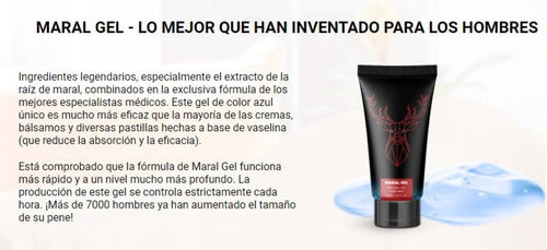 Maral Gel Agrandador De Pene 50ml