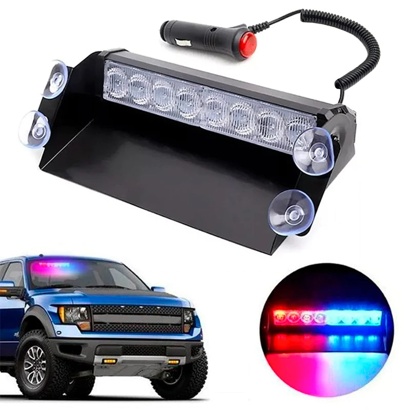 Baliza Azul & Rojo 12V