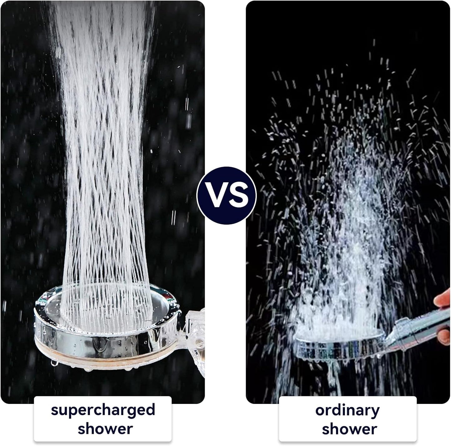 Mango De Ducha Tornado Giratorio