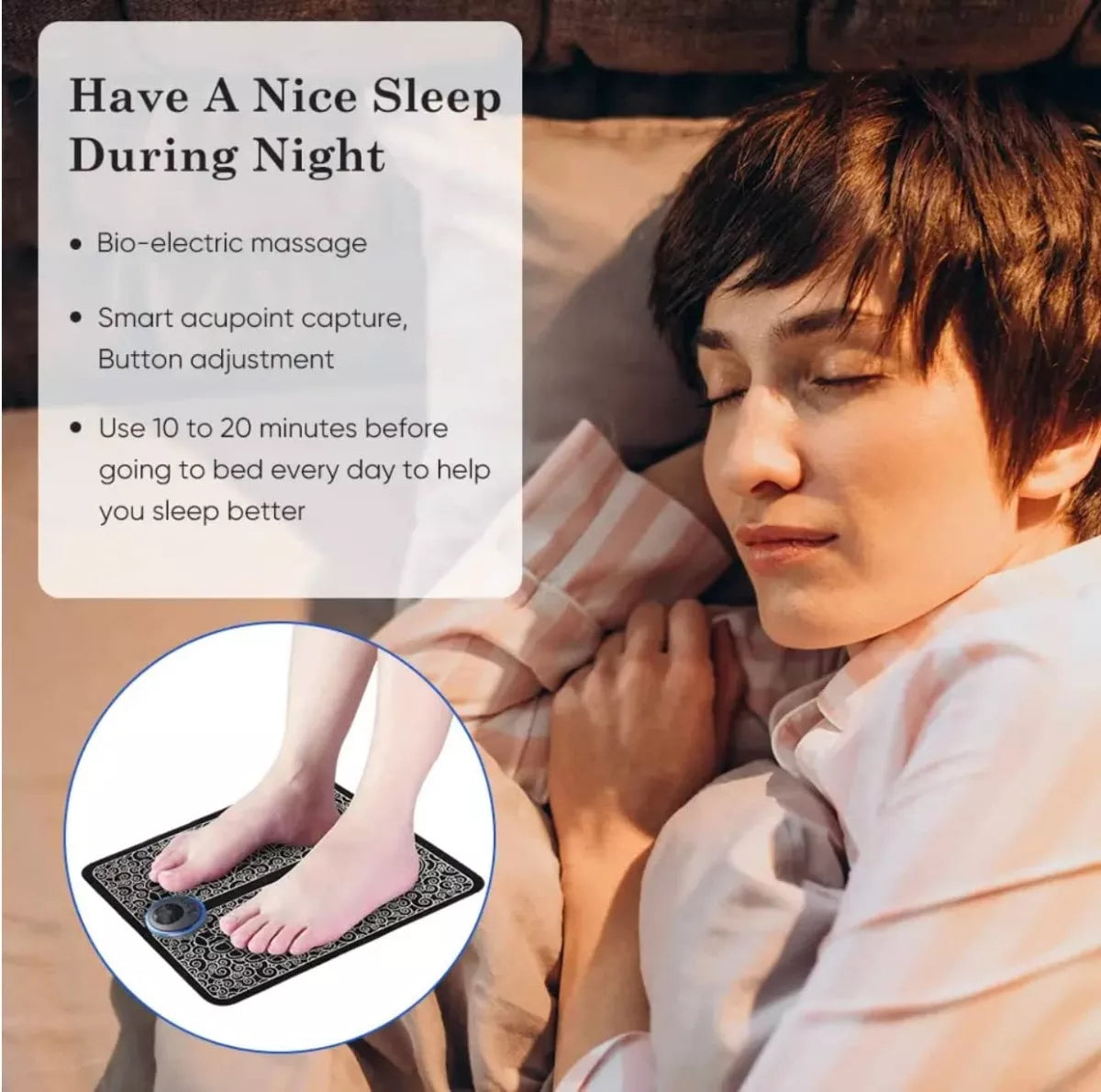 Masajeador de Pies EMS Electrico