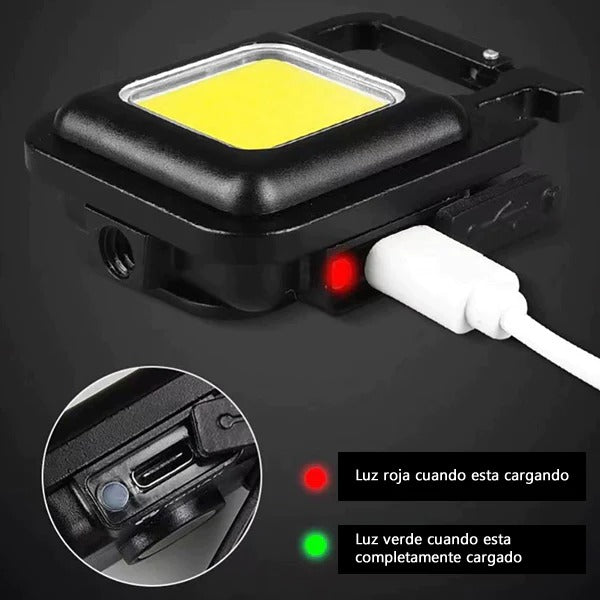 NUEVA MINI LINTERNA LED DE EMERGENCIA 2X1