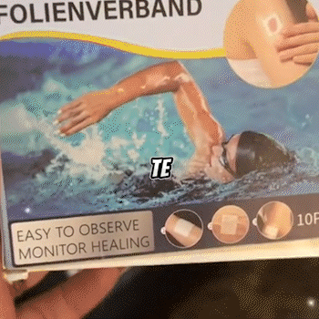 PARCHE IMPERMEABLE TRANSPARENTE AGUA