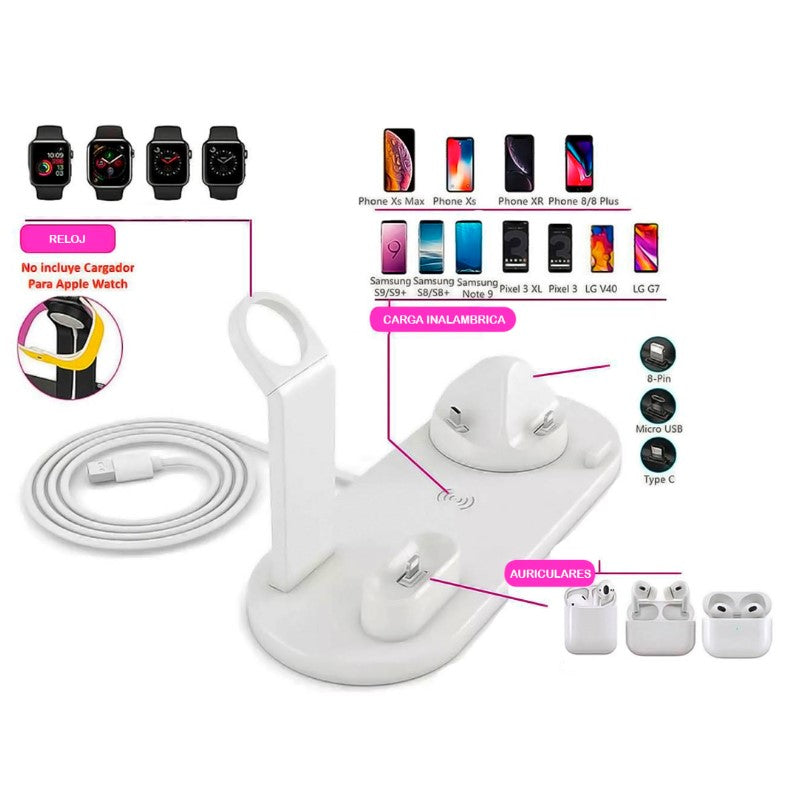 Estacion De Carga Para iPhone Air Pods B